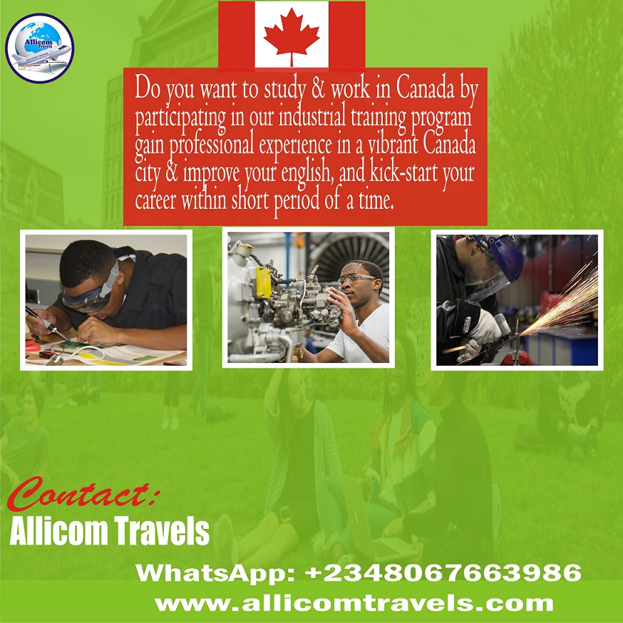 Canada industrial training by allicom travels